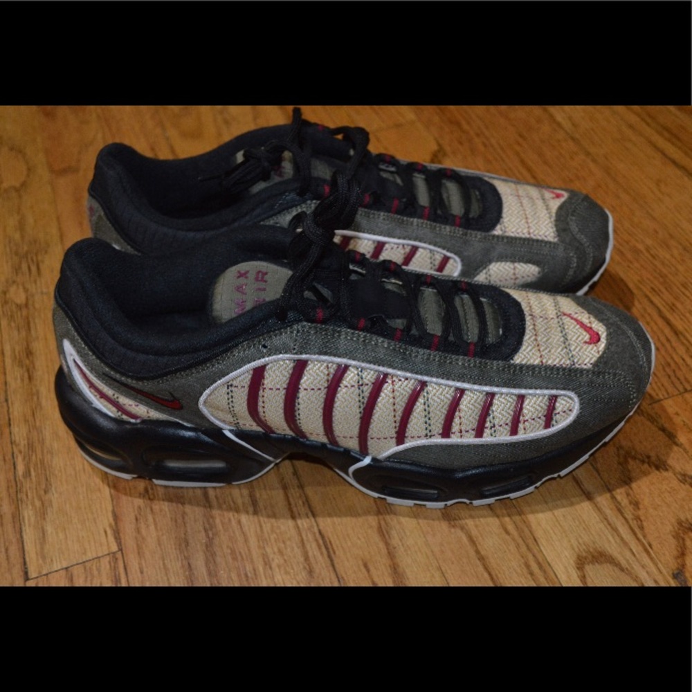 Nike Air Max Tailwind 4 Plaid Olive Sz: 13.5